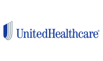 United healthcare logo on a green background with contact information for a pediatrician in Sugar Land, TX (77479).