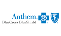 Anthem blue cross blue shield logo featuring a pediatrician.