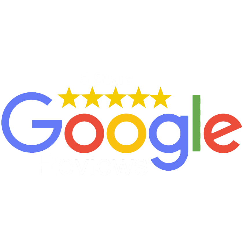 5 stars google reviews logo.